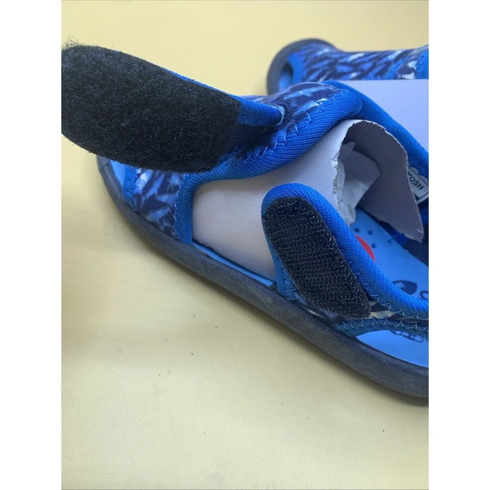 OshKosh B'gosh Machine Washable Blue Aqua Water Play Shoes Unisex Toddler 10 NEW